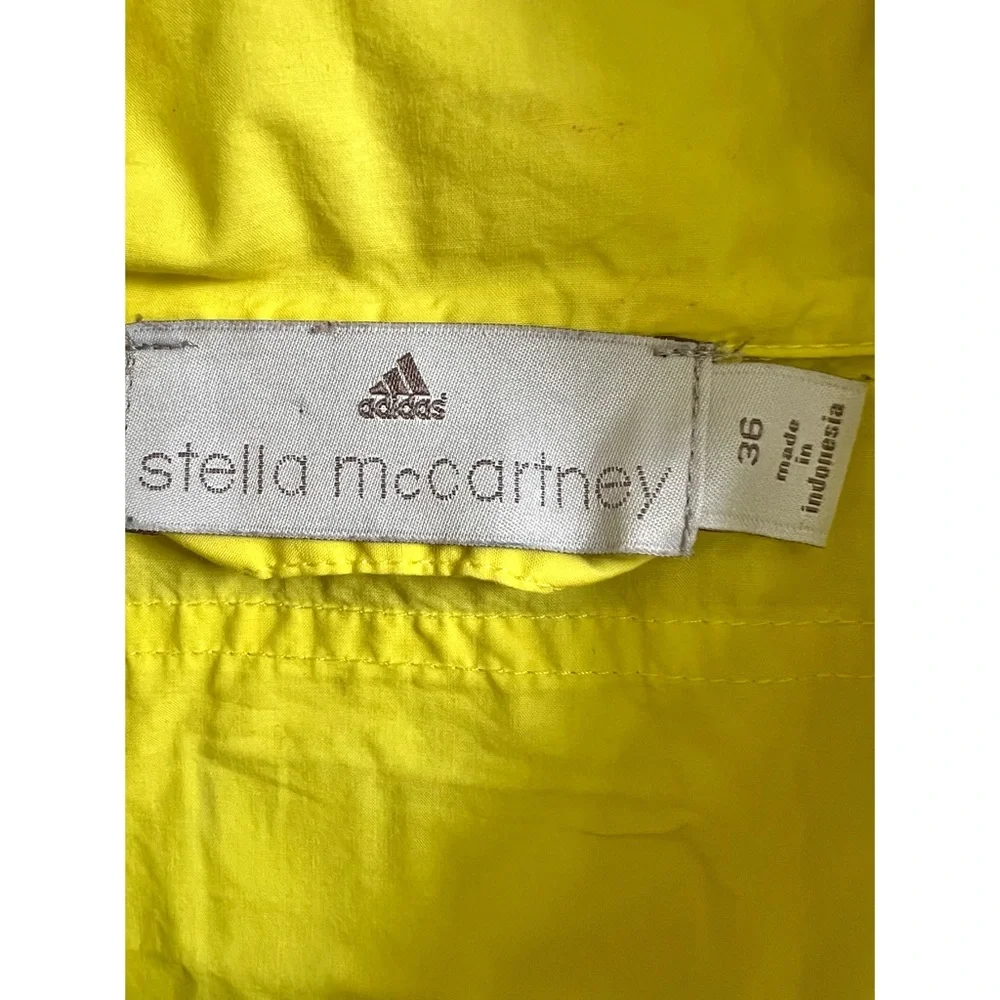 Adidas by Stella McCartney Yellow Windbreaker jacket Size EU 36/ US Size 6